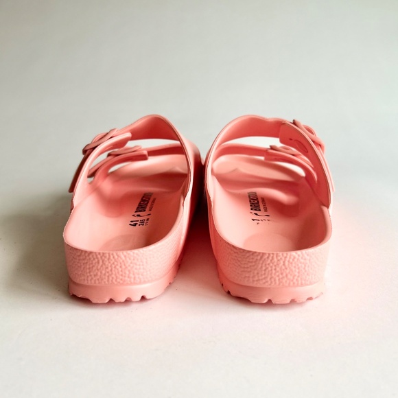 Birkenstock Arizona Eva Light Pink Vinyl Slide Sandals size EUR 41, US 10.5 - Picture 8 of 13